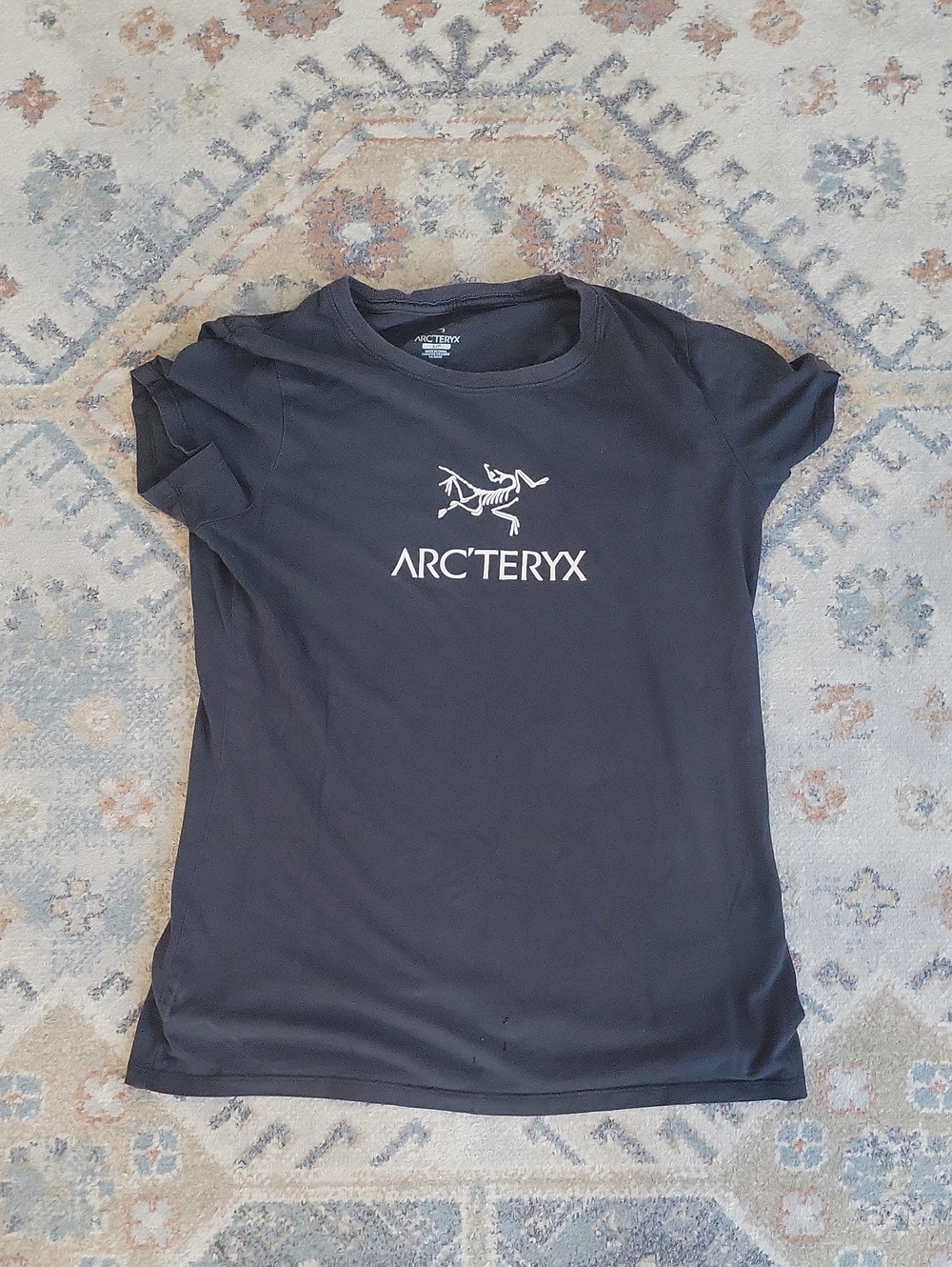Arc'teryx Black Short-Sleeve Logo Tee